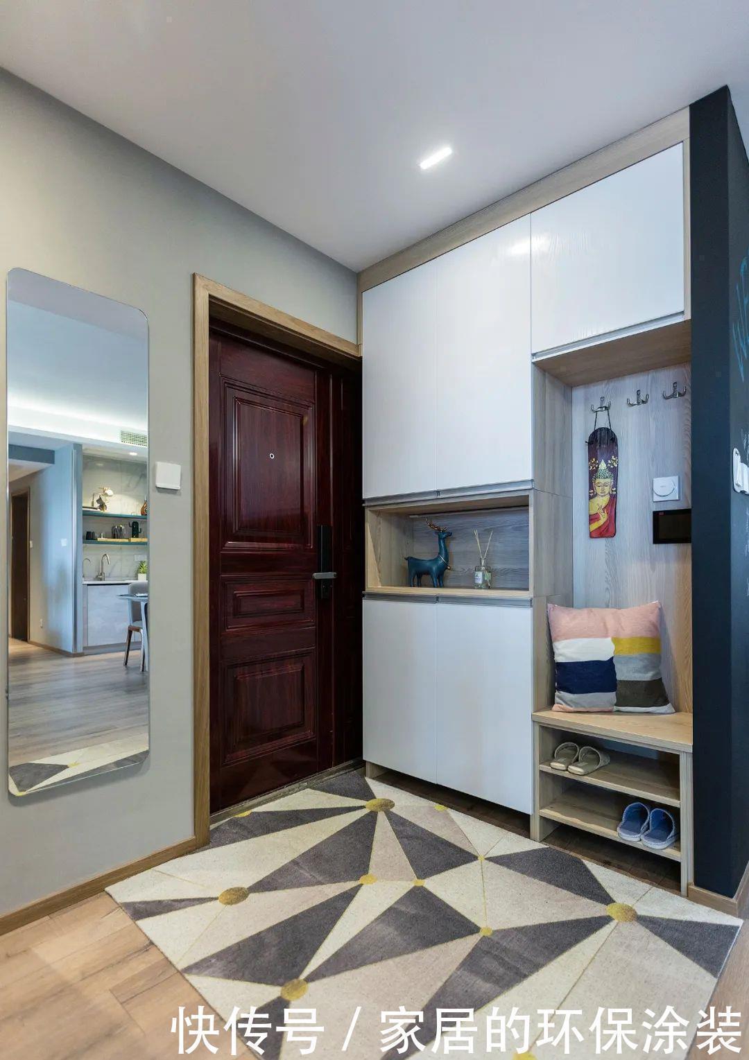 层高标准|进门就是厅,没有玄关?这样设计就对了,简直不要太好用!