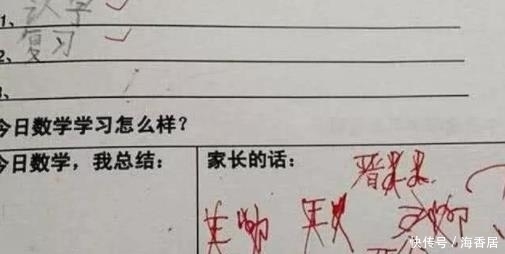 家长|搞笑！小学生模仿家长签字，网友：还是太稚嫩！