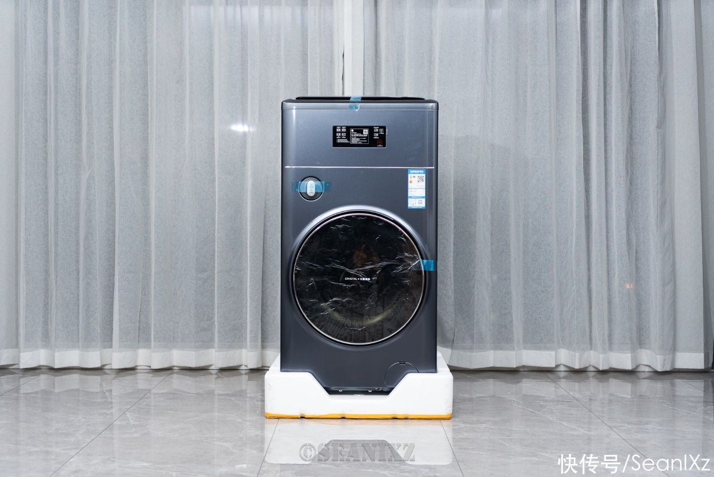 lg|洗烘&分区一体的复式洗衣机实际效果怎么样？对比测试一下就知道