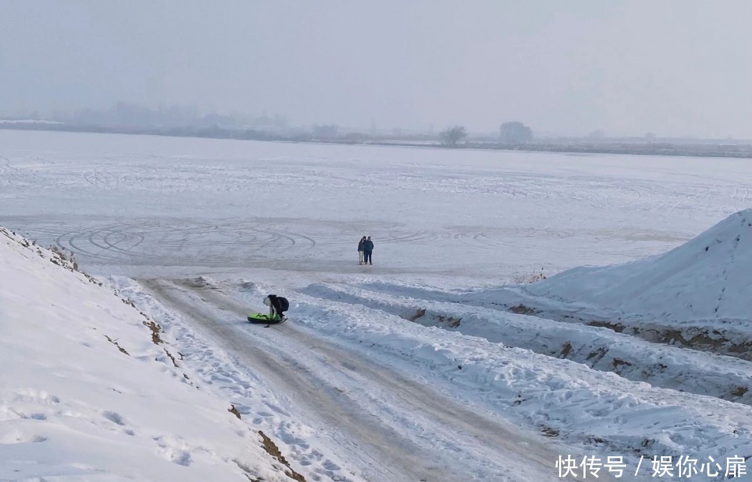 打卡昌吉 寒冬里的湿地，黄昏里的百泉湖