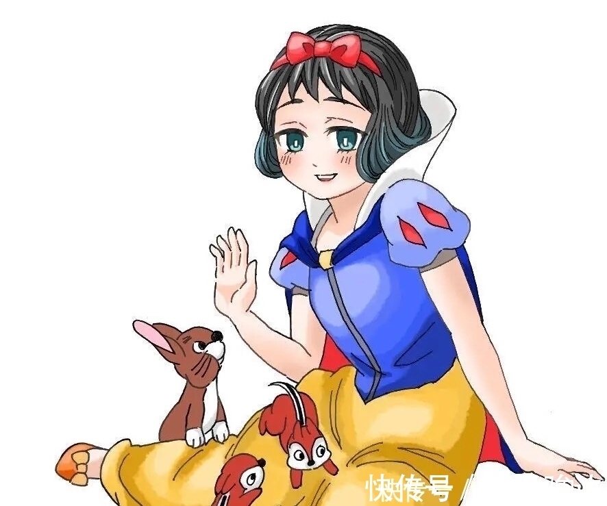 发根处|如果将迪士尼公主,改成鬼灭之刃的画风,乐佩这颜值绝了