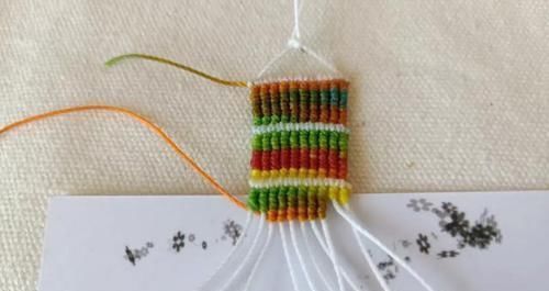 蜡线|五彩南美蜡线编个小挂饰,出彩了DIY绳结编织,附编绳教程