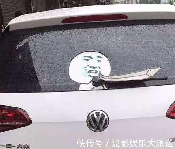 |搞笑的车贴盘点你见过几个看到第三个宝马车标,再也忍不住笑了