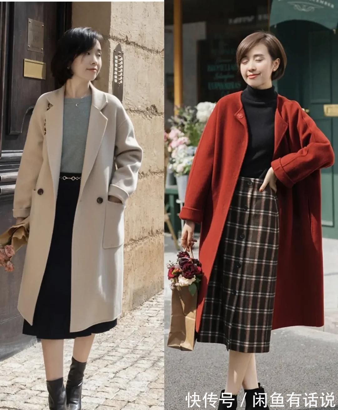 半裙|中年女人穿裙要得体,太长太短都有扮嫩嫌疑,“七分半裙”更优雅