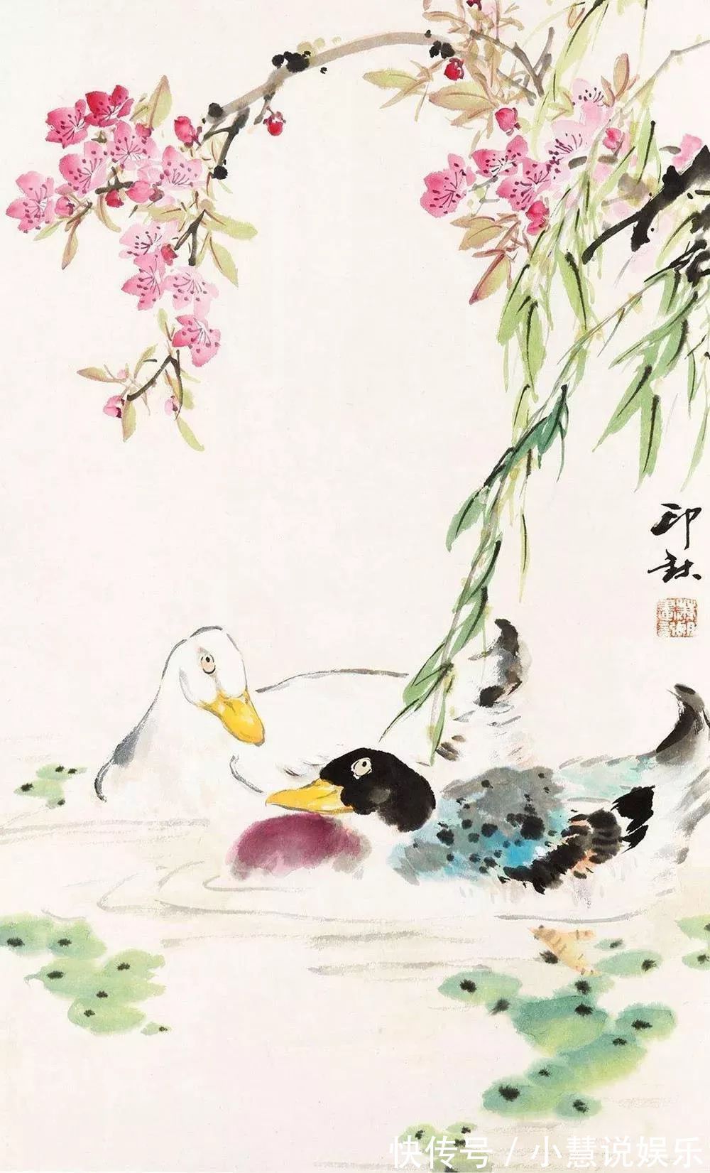 吴冠中|近现代名家笔下的春江水暖,充满诗意,各有千秋