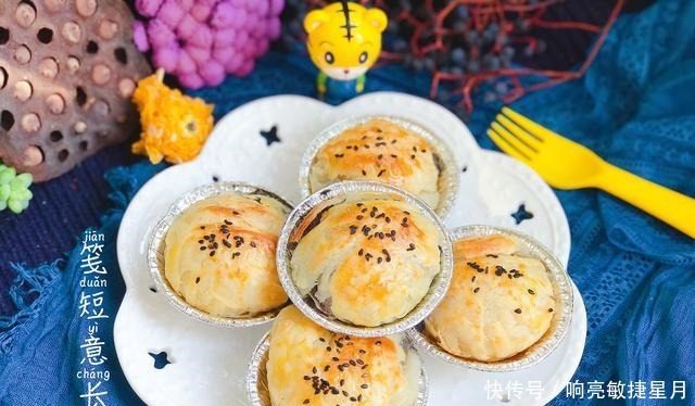 传统汤圆吃腻了,换1种手抓饼和汤圆的神仙吃法,比蛋黄酥还美味