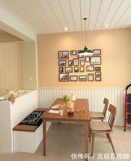 装修|越来越多人家里不买传统餐桌椅了，打造卡座餐厅更美观实用