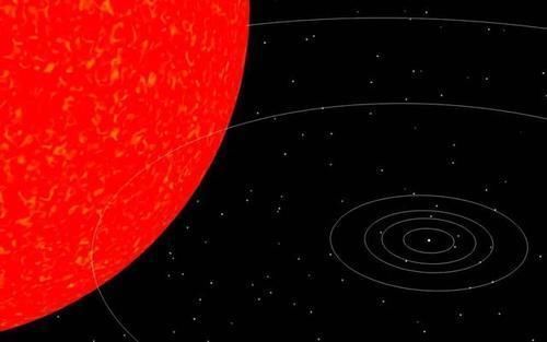 最大恒星已经不是盾牌座uy了有颗恒星比它大6倍,堪比百亿太阳
