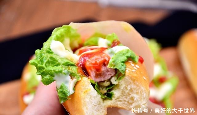  早餐的不二选择——热狗面包！