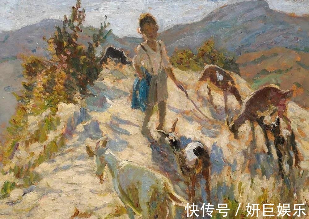 会员！20世纪英国最伟大的女画家之一多萝西娅·夏普油画作品欣赏