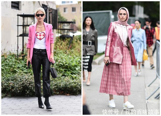 黑白灰不流行了，双色搭配更显高级，就连白色也能穿出新鲜感