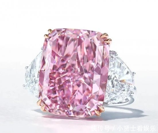粉钻|破纪录!拍卖史上最大的艳彩紫粉红钻石1