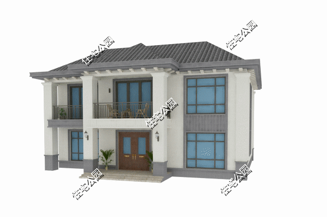 面子|14×13米欧式二层，舒适布局带屋顶露台，建一栋出来倍有面子