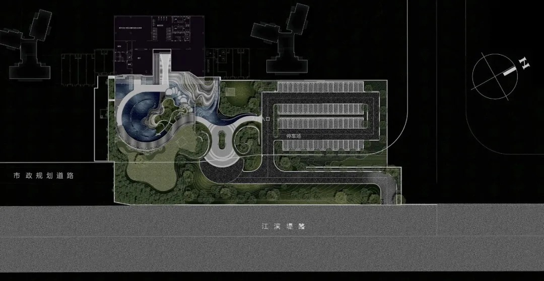 设计|以地为纸,泼墨生花|世茂滨江壹号
