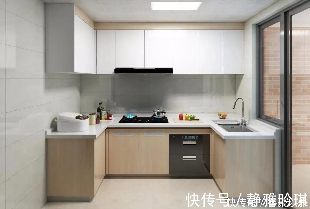 搭配|看上去一尘不染的厨房,大家都用了这几种配色~