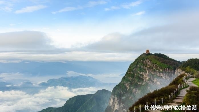 峨眉山|闻名于世的中国十大名山，风景美如画，你去过几座山？