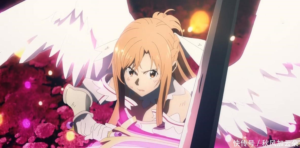 搞定|刀剑神域桐人大佬觉醒开挂,单手搞定恶魔之子,天使亚丝娜美翻