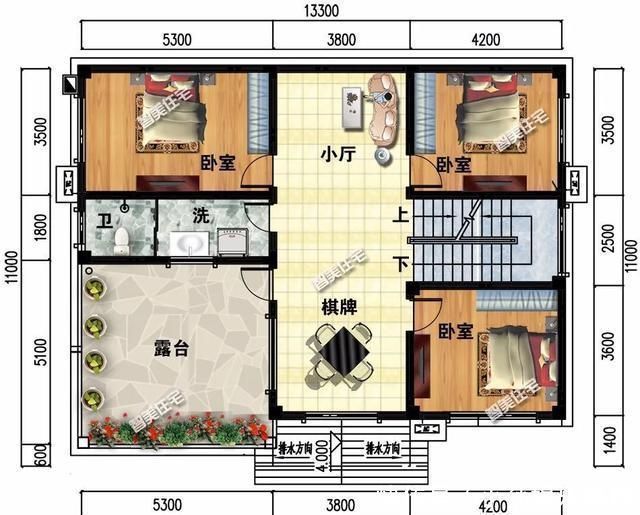 农村|2栋宽13米左右的农村别墅，第一栋造价23万，第二栋带柴火房