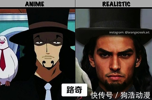 战国|《海贼王》AI真人版:卡普霸气,雷利沧桑,战国活像王宝强