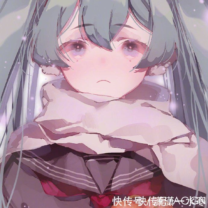 大佬|这位画师大佬的初音太适合当头像了，公主殿下表情既可爱又丰富