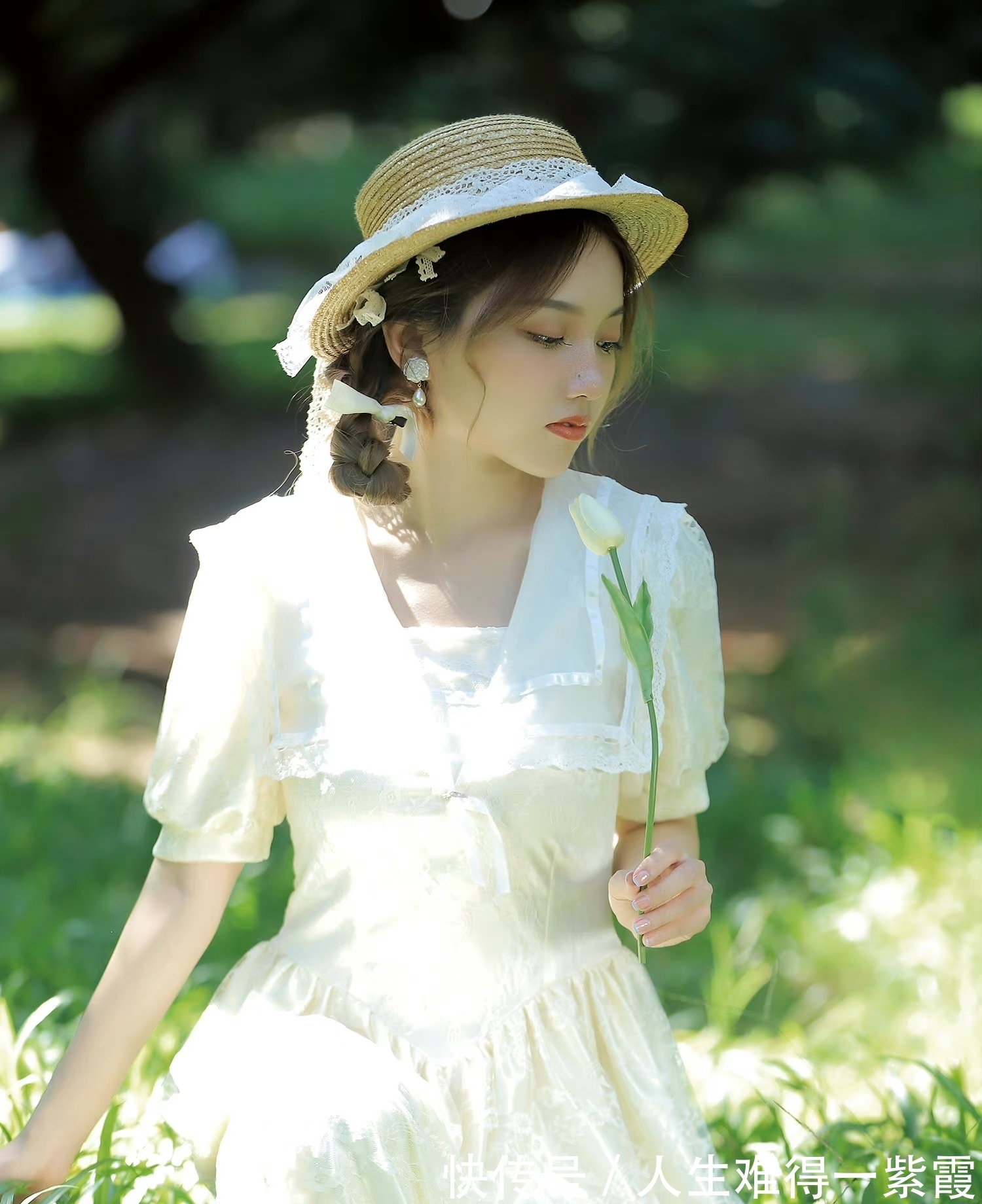 海浪#若你在,执你的手,舞清风盈袖,弄花香满衣