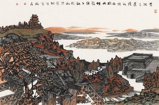 江山任性方多娇 著名画家周矩敏系列写生作品亮相