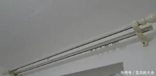 轨道杆|头一次见人装窗帘不用窗帘杆，这样设计，好看又好用