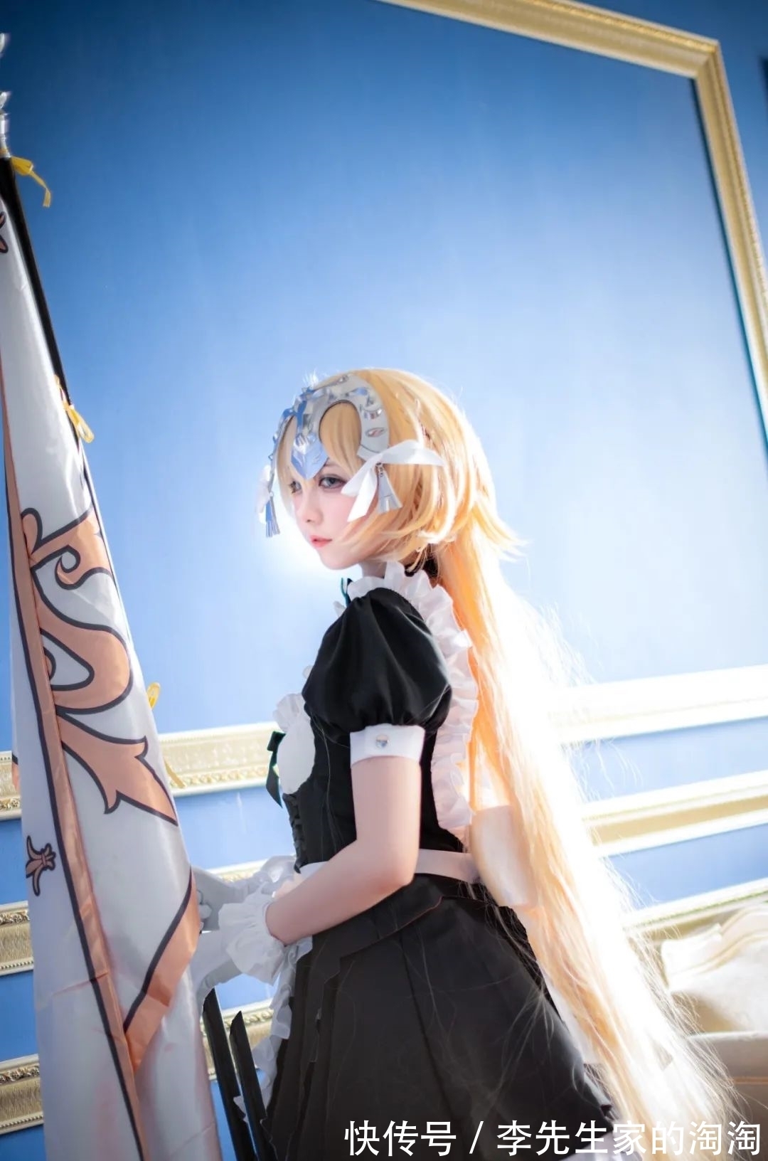 cos|cos:女仆手办白贞德cos正片@Sayako,感觉超可爱