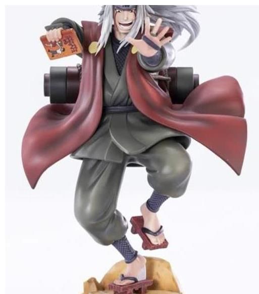 相守|火影:自来也和纲手情侣手办,动漫里无缘动漫外却能相守