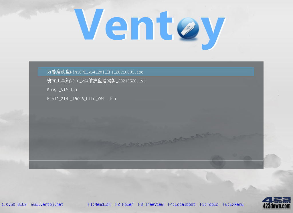 Ventoy中文版(装机神器u盘启动工具) v1.0.94