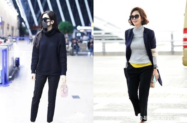 性感|高领毛衣的3种“高级化”搭配,显瘦时髦,性感又有女人味!
