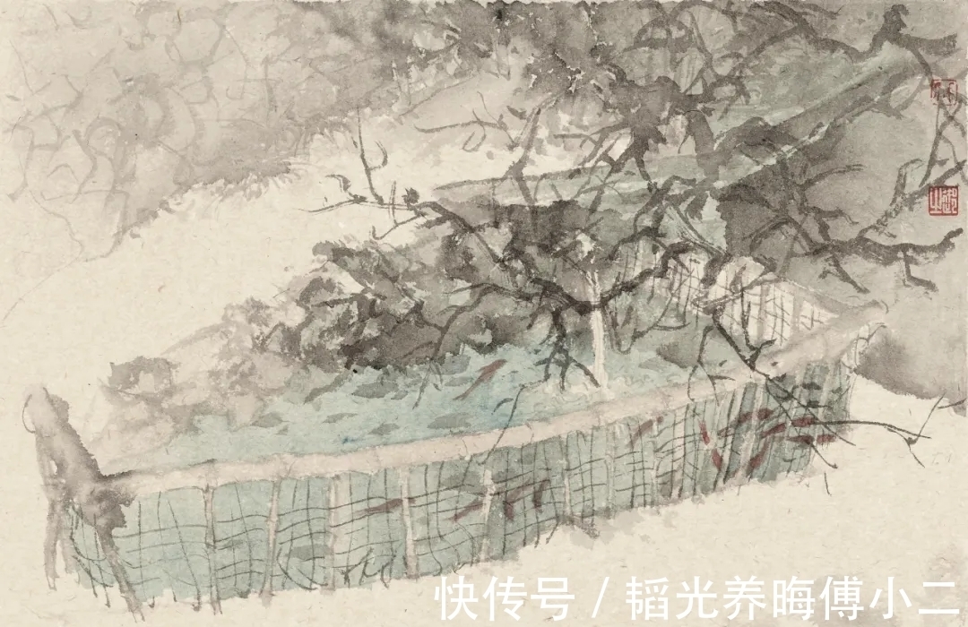 写生&新浙派山水画家|林御之最新写生作品