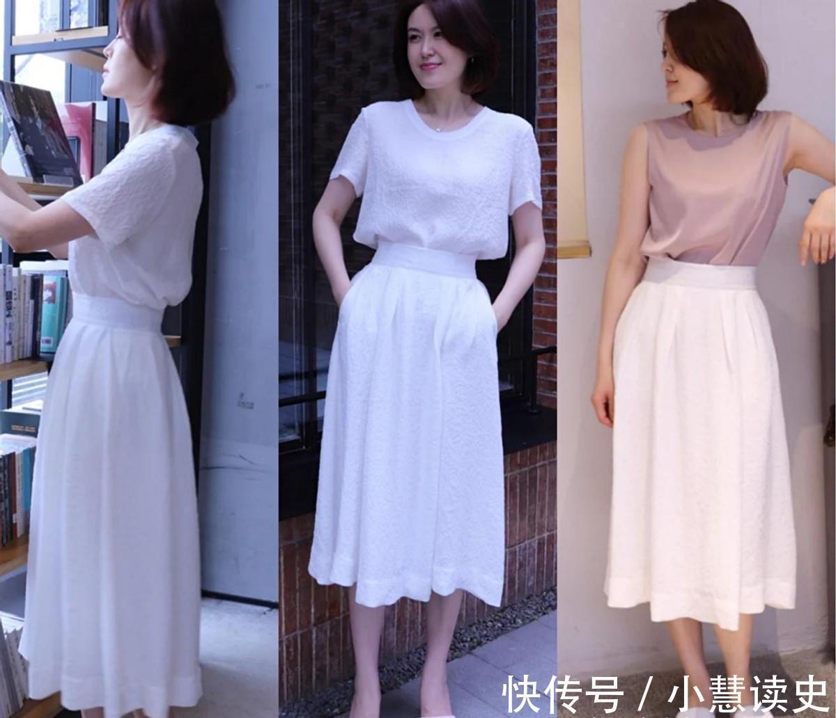 t恤|四十岁女人别穿大妈装，记住“4要4不要”，出街比小姑娘还惹眼
