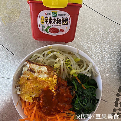 #暖冬酱在手，嗨吃部队锅#自制韩式拌饭