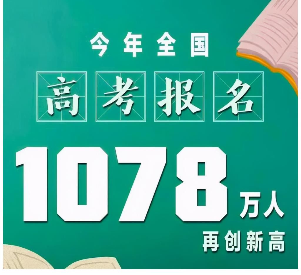 报考|2021年高考报考1078万人！较去年多7万，上海多2万，祖国强大标志