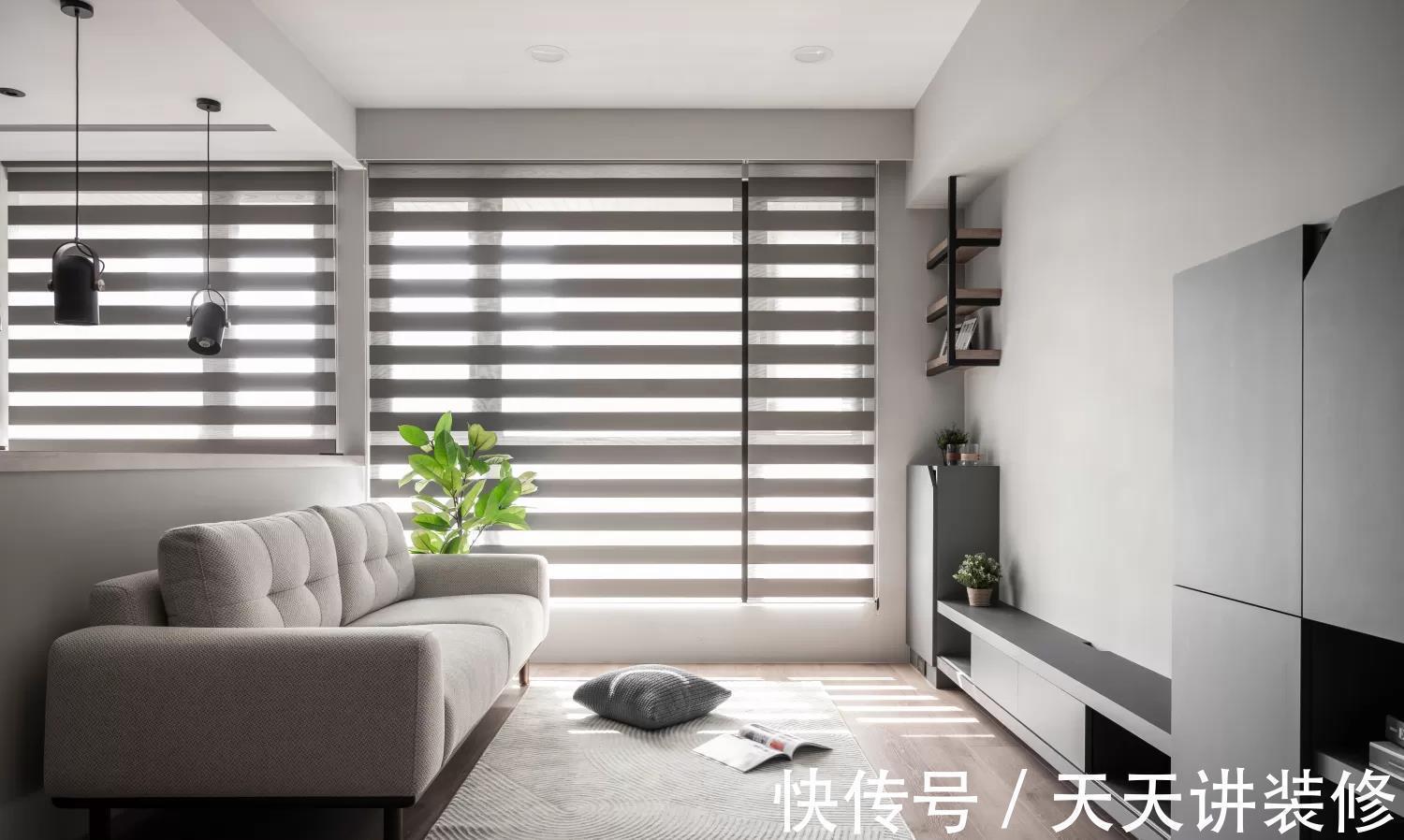 小户型|50㎡、34㎡小户型如何实现空间自由?房子小虽小,我心宽广