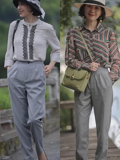 大妈|50岁才不是“大妈”！这些优雅得体显气质的穿搭思路，值得借鉴