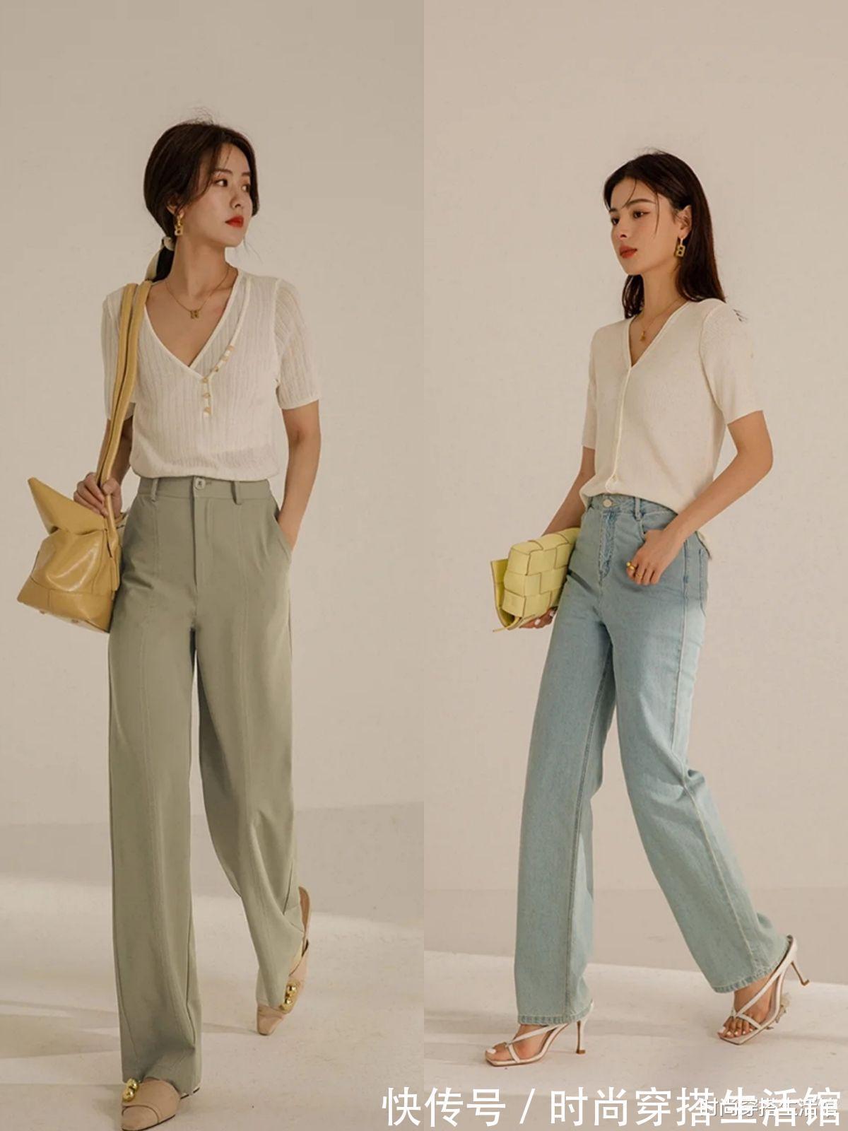 搭配|夏季搭配没有灵感不要急！清爽又时髦的轻熟风穿搭示范，值得收藏
