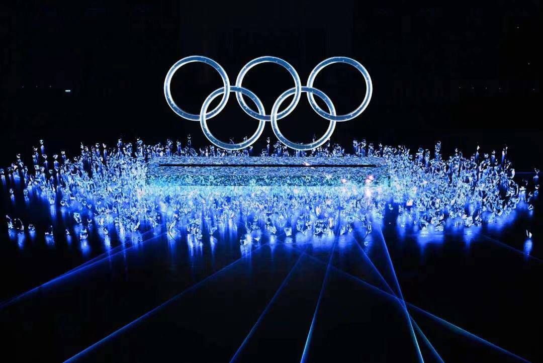 五环|北京冬奥会开幕式上的冰雪五环 用的是四川长虹新能源电源系统