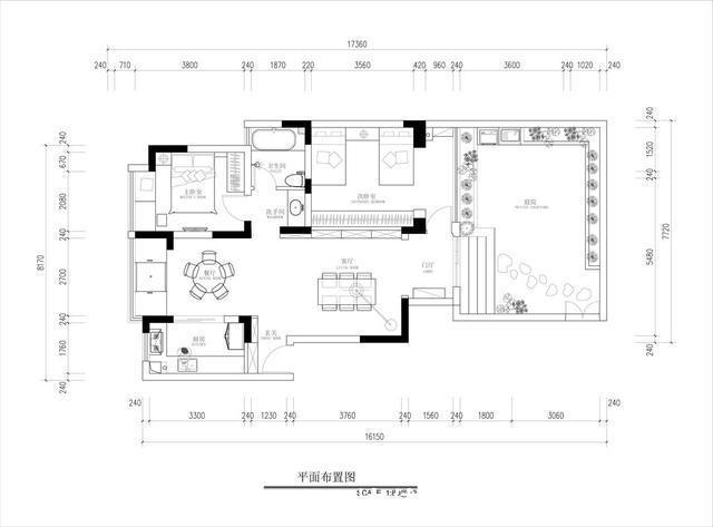 质朴|取消客厅三件套,只摆一张大长桌,79㎡的家简洁质朴,太满意了