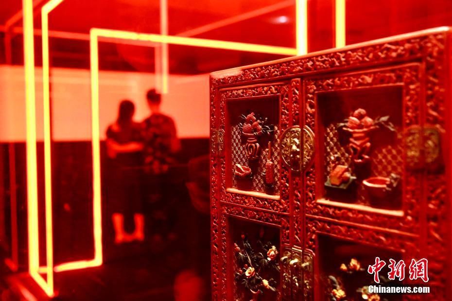 乾隆|故宫博物院藏乾隆朝漆器展吸引民众