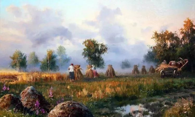 笔下|4位俄罗斯油画家笔下的绝美风景,带大家一饱眼福