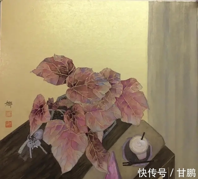 寂寞#一个耐得住寂寞的创作者|王娜娜工笔花鸟画