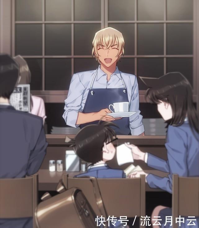 位画师的笔下|在画师的笔下，柯南被团宠，很有爱！