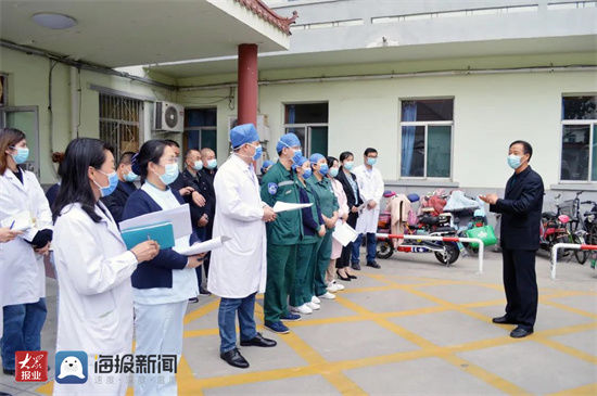 防控|淄博市中西医结合医院开展疫情防控应急综合演练