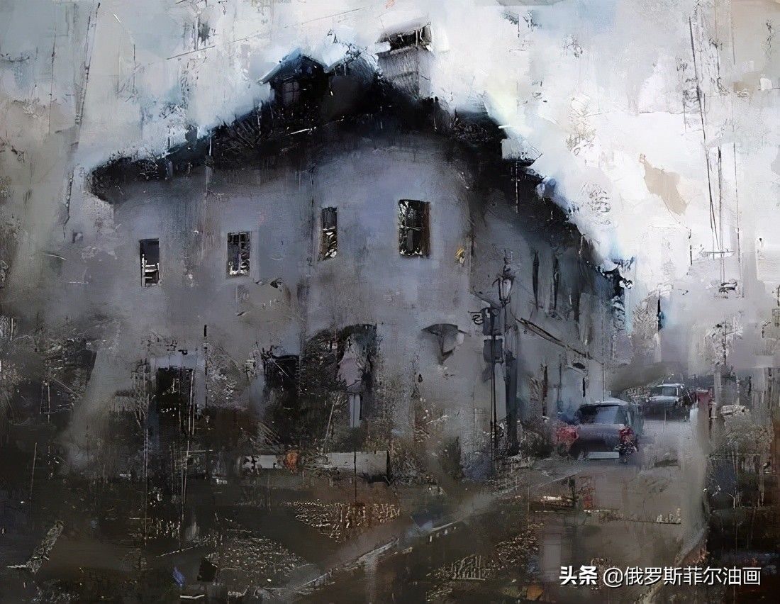 果断干脆的笔触~斯洛伐克画家蒂博尔的油画作品细腻、大气