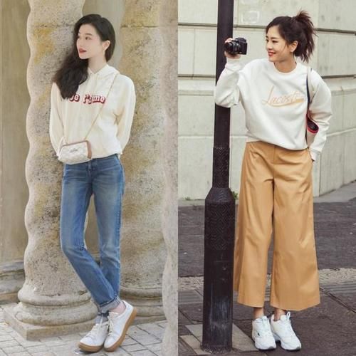 服饰|连衣裙失宠了，现在流行“薄卫衣”，干净利落，还很舒服