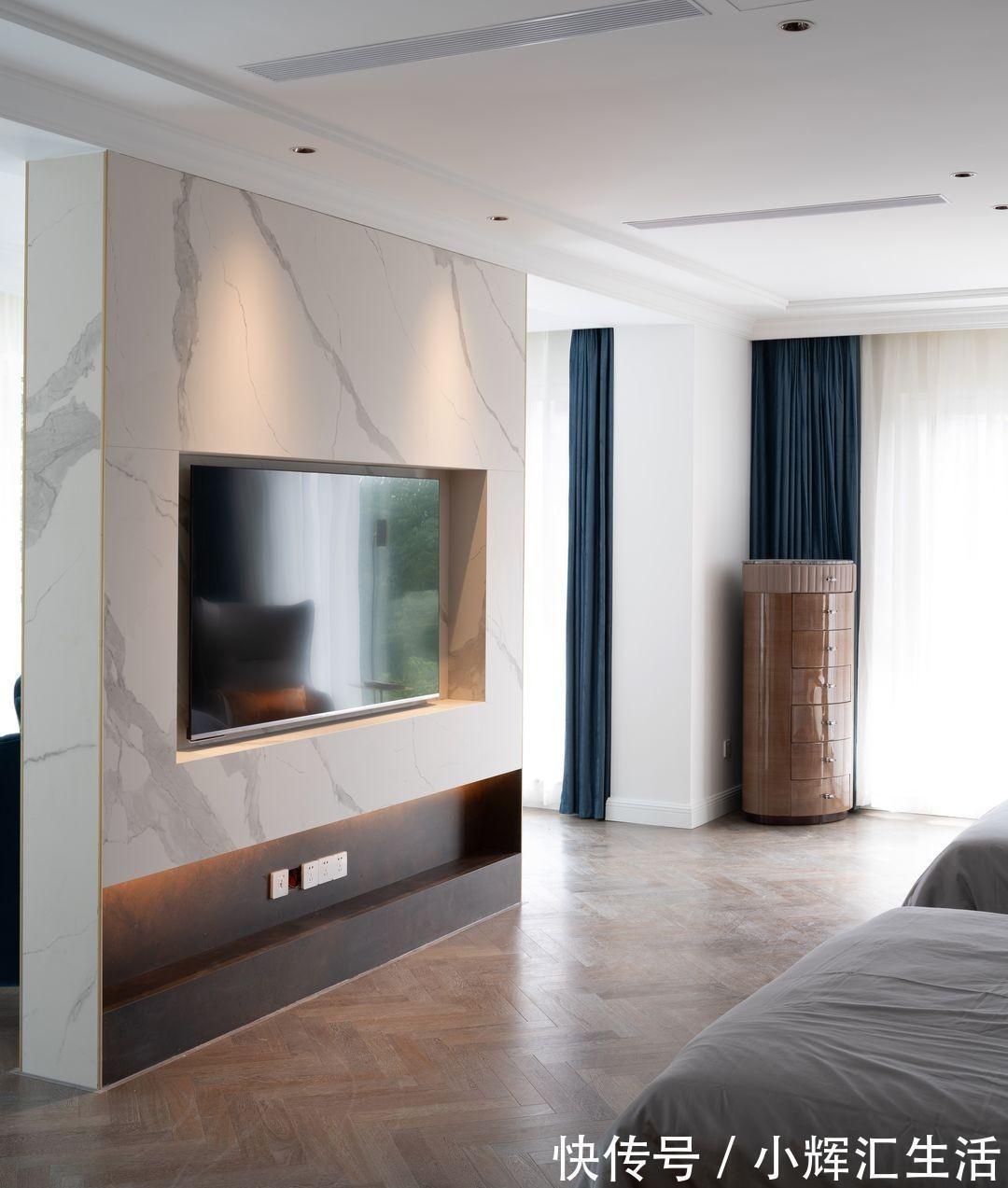 电视背景墙|依山而建依水而流,打造独一无二的别墅空间,让生活也充满了美感