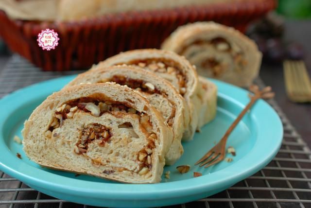 果仁|减脂也能吃的果仁面包，低油低糖好吃不胖，不需要出膜真简单