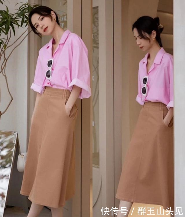 半裙 女人不管有钱没钱，夏季都离不开这4种搭法，掌握细节更优雅减龄